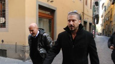 Il sindaco Mauro Favilla allo stadio con l’ex patron della Lucchese, il siro-armeno Fouzi Hadj