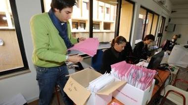 Un ufficio del censimento