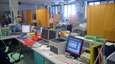 Il reparto di cardiologia a Empoli