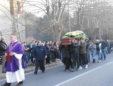 I funerali di Fabio Gaglianese 