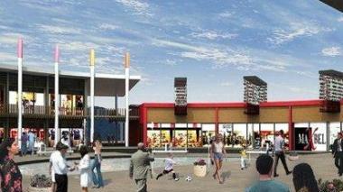 Il rendering dell’outlet di Brugnato