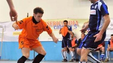 Un’azione del calcio a cinque