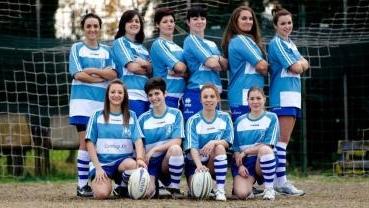 Il gruppo delle ragazze dell’Empoli Rugby che inizierà l’attività agonistica il prossimo gennaio con le partite della Coppa Italia