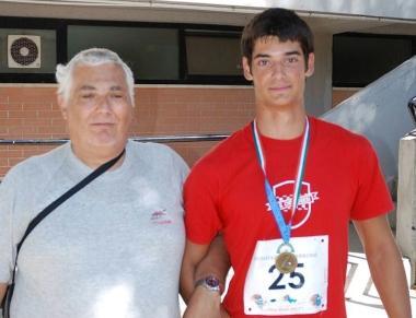 Federico Pich (a destra nella foto) &egrave; al primo anno di categoria juniores 