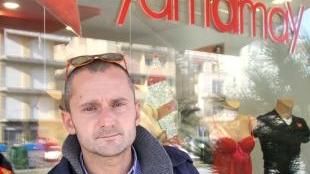 <b>RAPINATO.</b> Marco Daddio, titolare di Yamamay