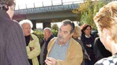 Una delle iniziative di protesta degli scorsi mesi contro la maxiantenna di via Bulderini