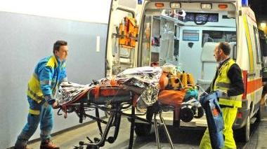 Un soccorso del 118