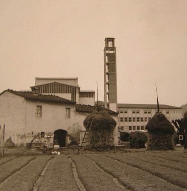La parrocchia del Corpus Domini ancora circondata dai campi 