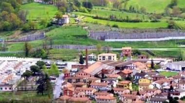 Una veduta del quartiere della Filanda ad Aulla