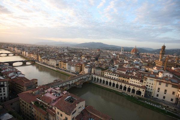 Una veduta di Firenze