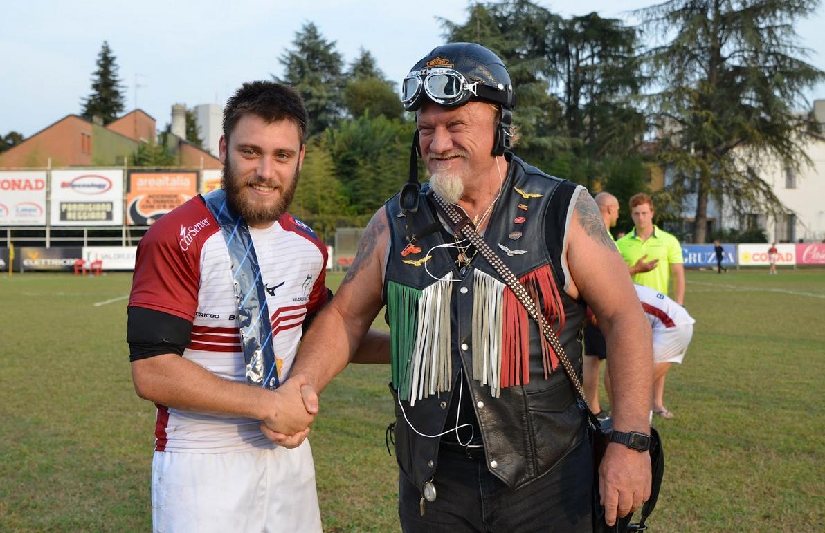 Il rossonero Gennari premiato al patron Grassi