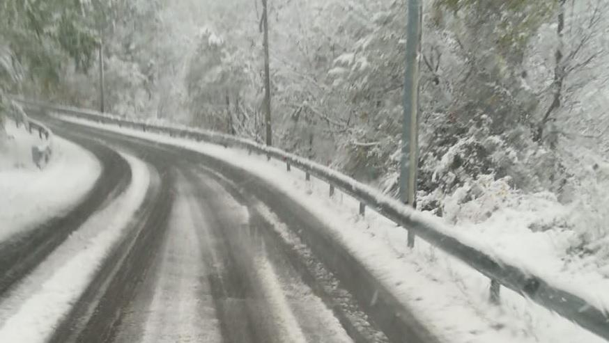 Meteo, in Appennino caduti 10 centimetri di neve