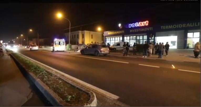 Il luogo della tragedia sulla statale 16