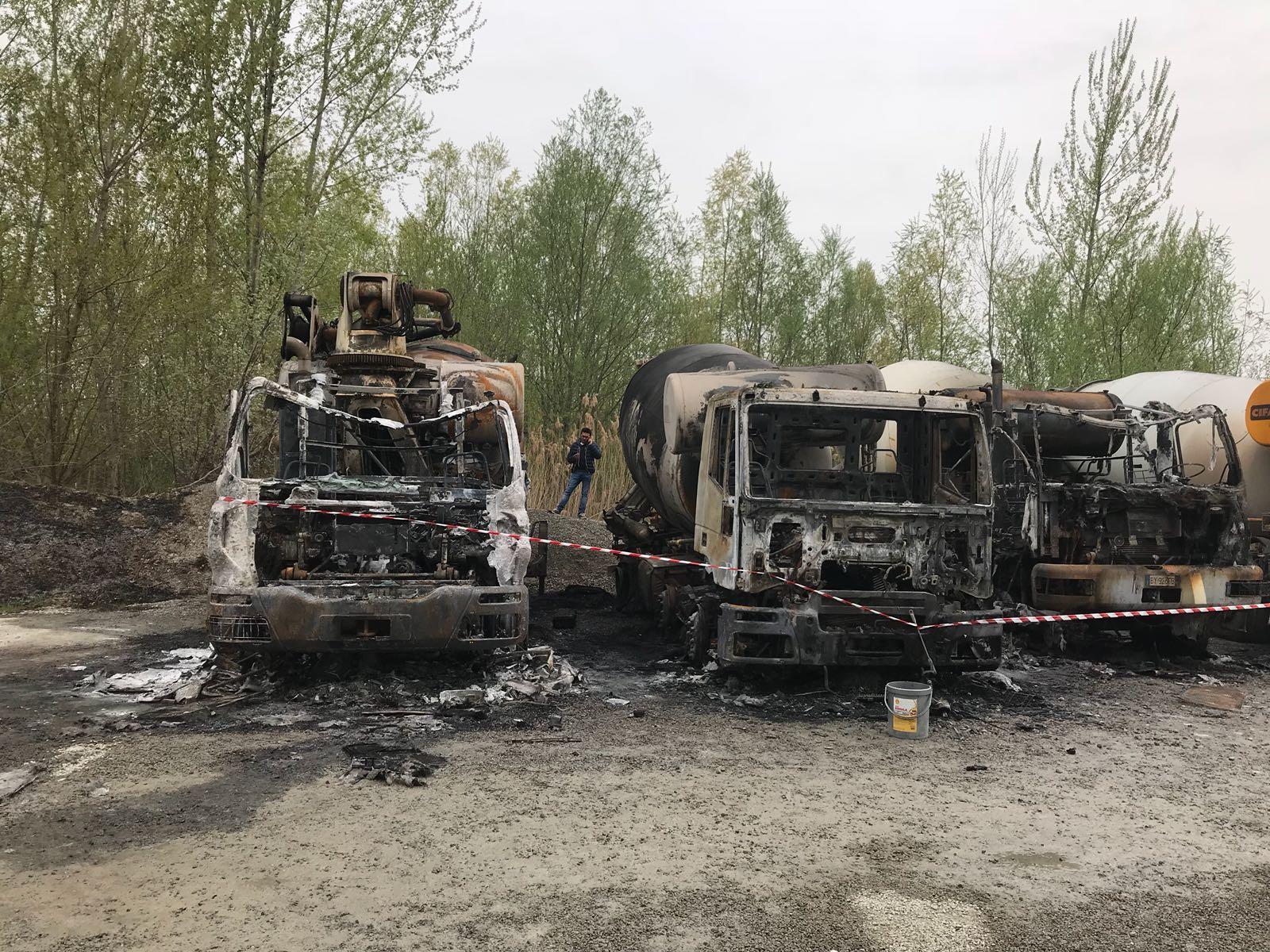 Modena. Incendi dolosi di betoniere, 4 arresti