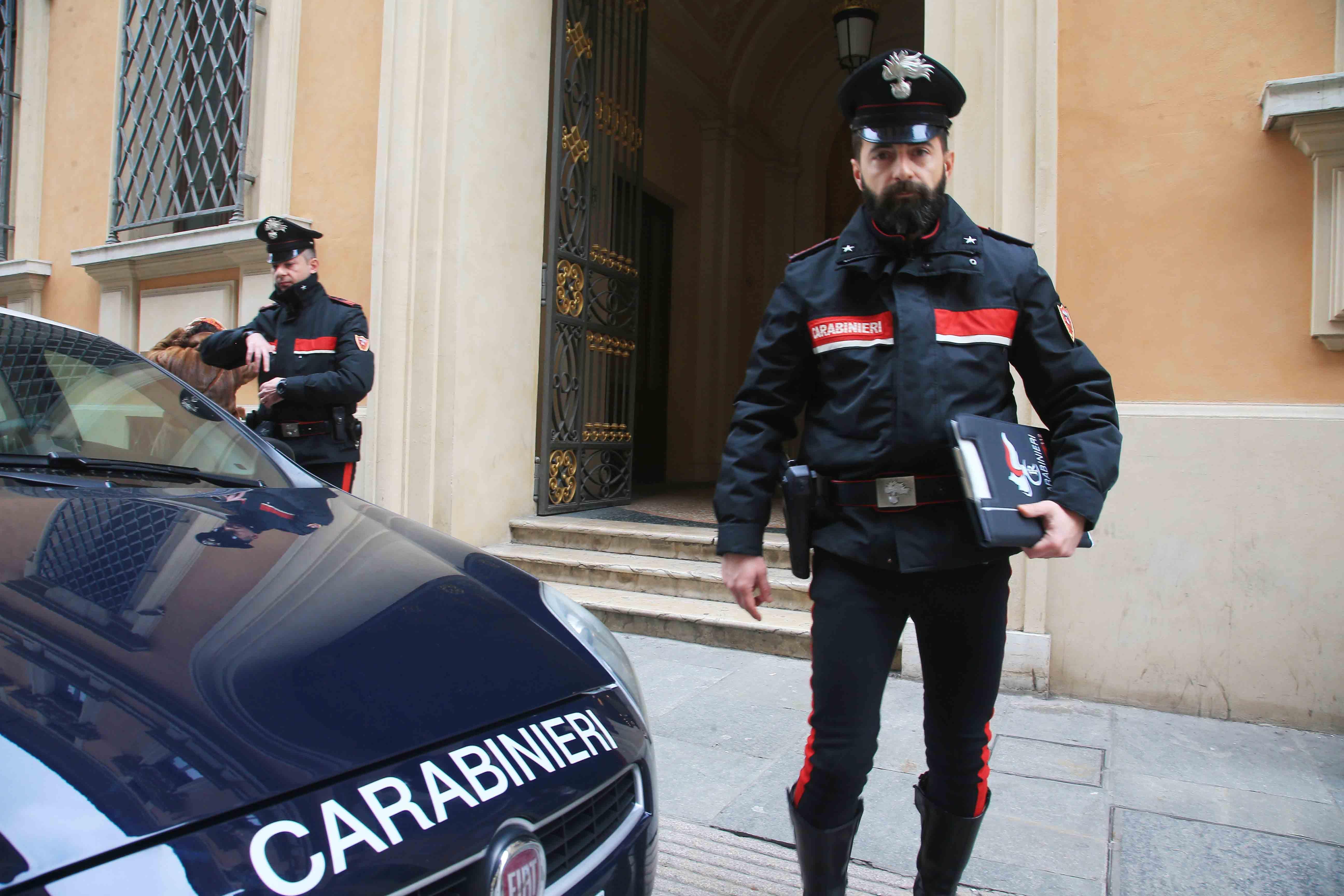 I carabinieri di Reggio Emilia