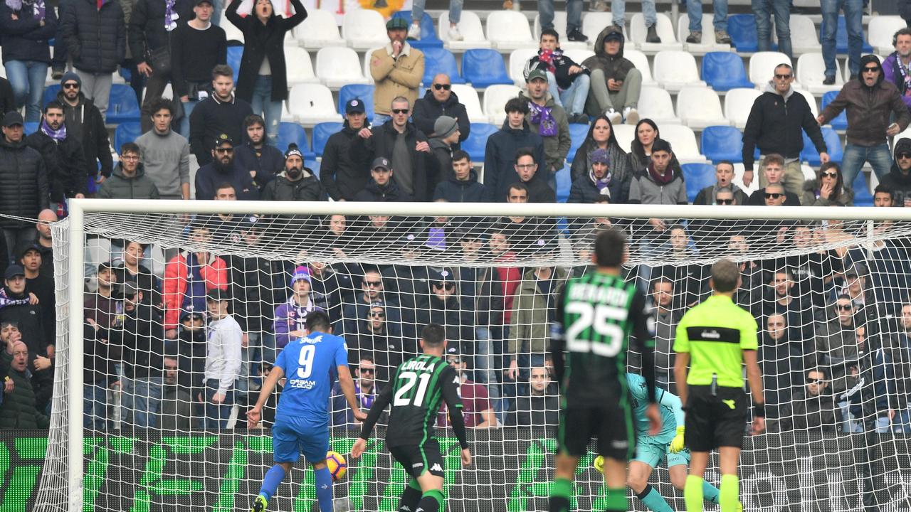 Incredibile Sassuolo, dal 3-1 si fa recuperare dalla Fiorentina al 96'