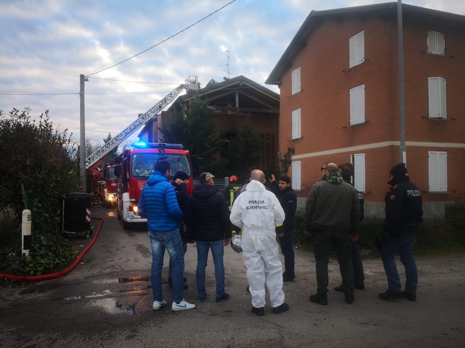 Cavazzoli, in fiamme una struttura della Dimora che accoglie minorenni