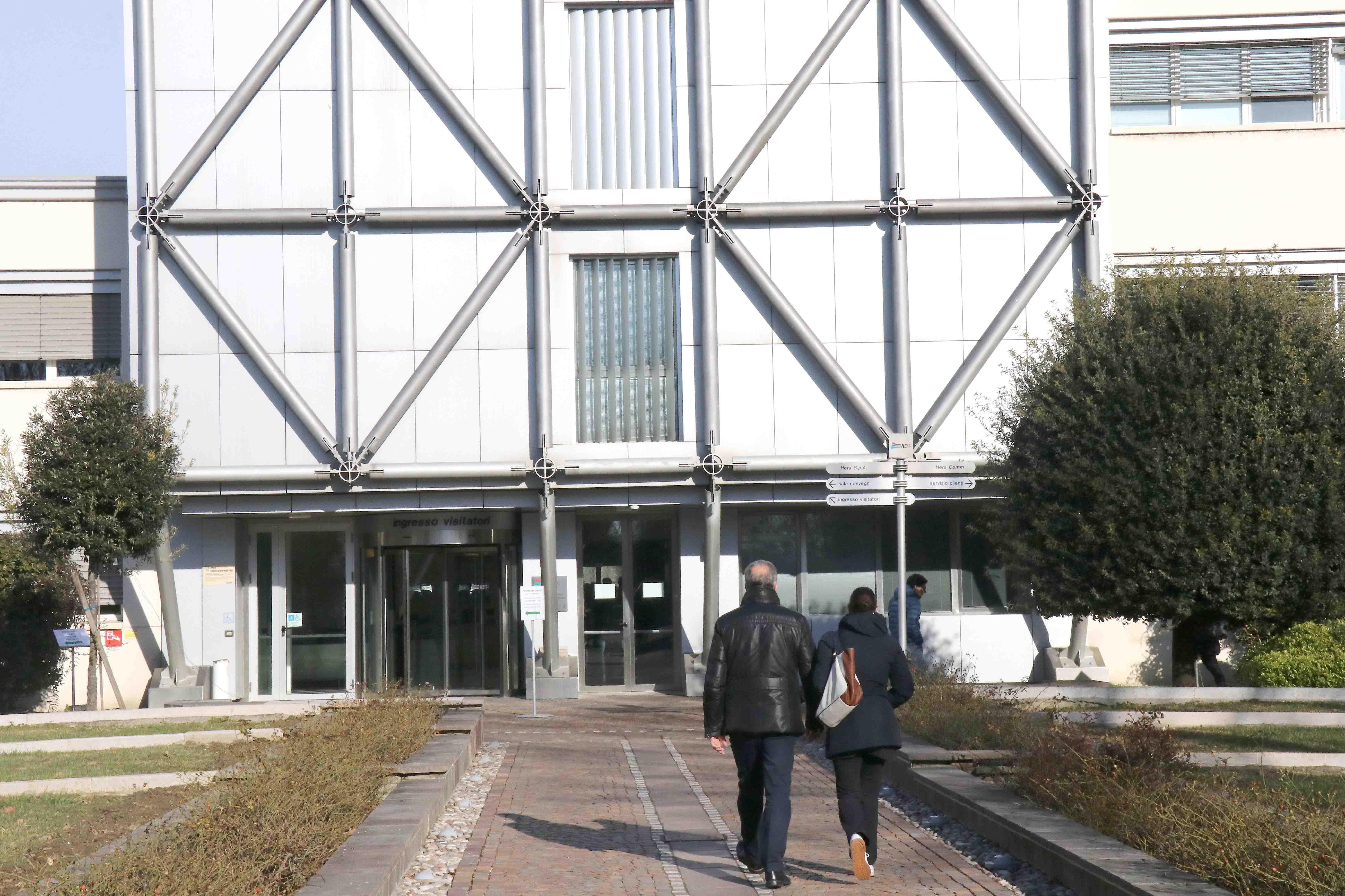 La sede di Hera a Ferrara: oggi sciopero mense