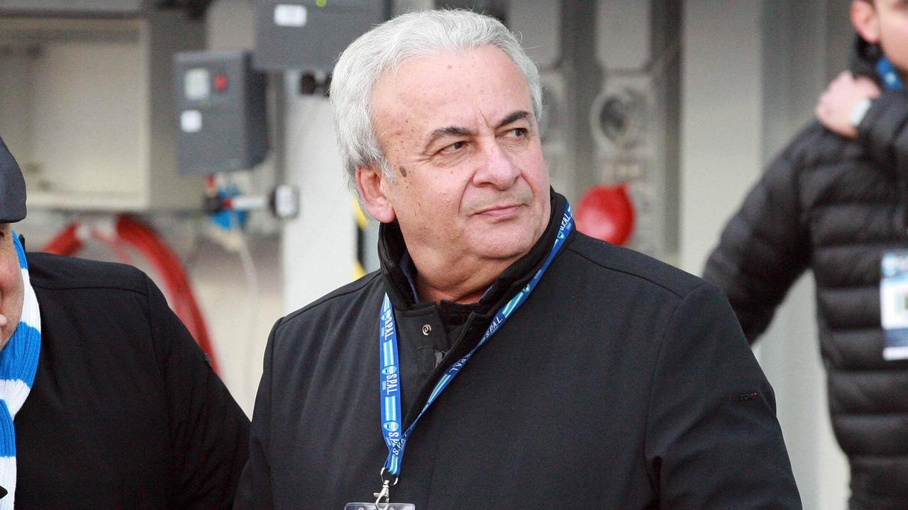 Il presidente spallino Walter Mattioli