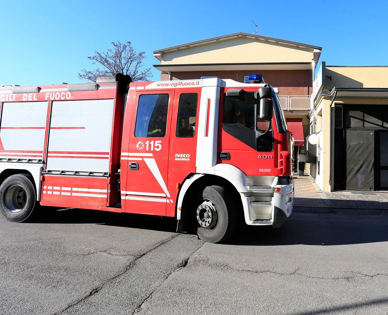 Concordia, principio d'incendio alla scuola elementare 