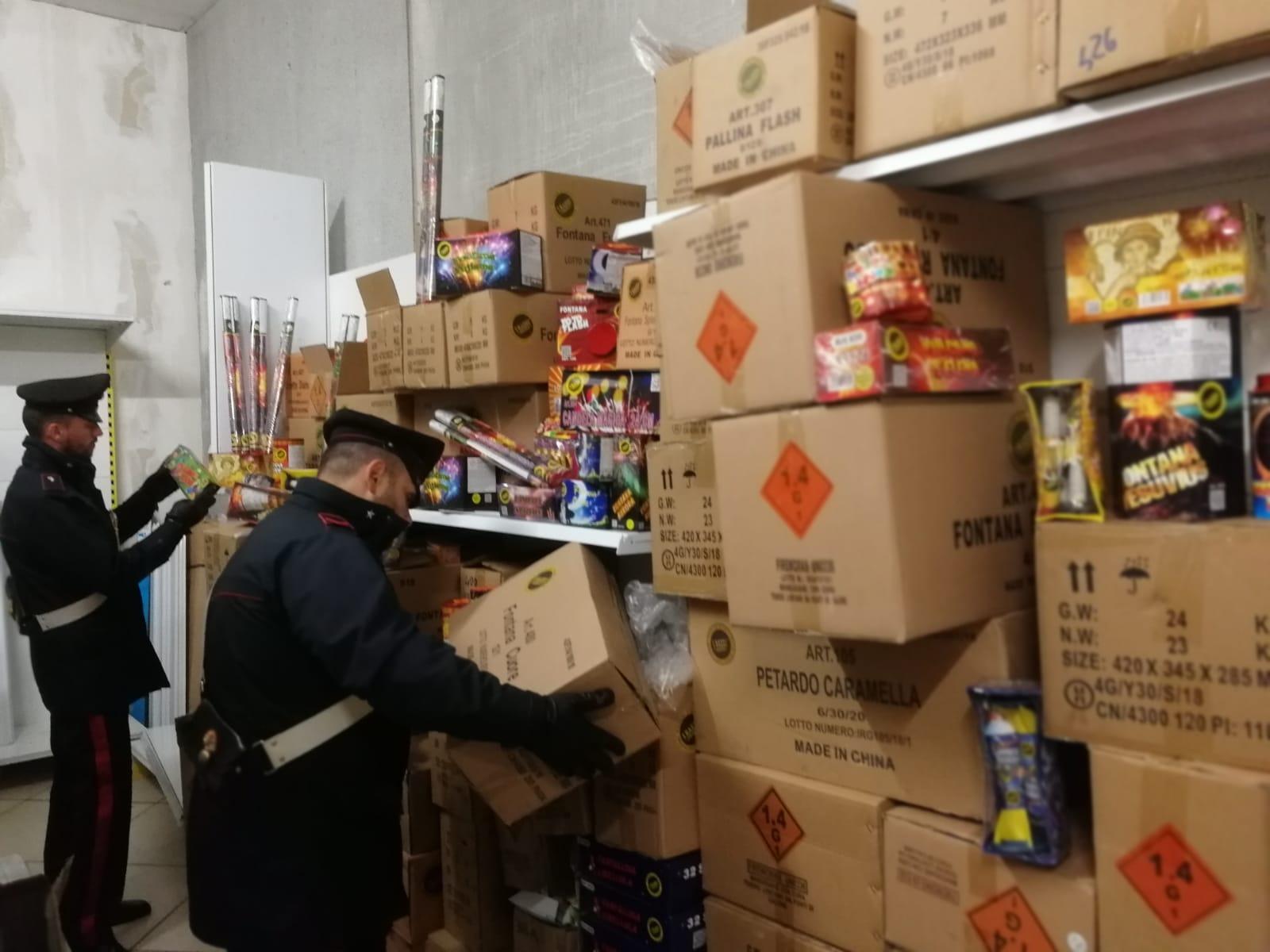 San Giuseppe, sequestrati fuochi d'artificio