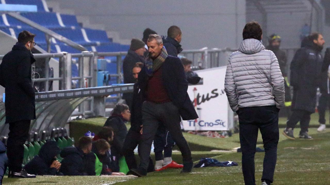 Reggiana, mister Antonioli arrabbiato: "L’arbitro ci ha rovinato il Natale"
