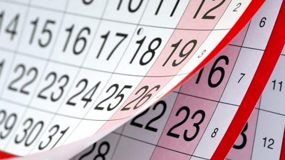 Il calendario 2019: tante feste di domenica, superponte da Pasqua al 1° maggio
