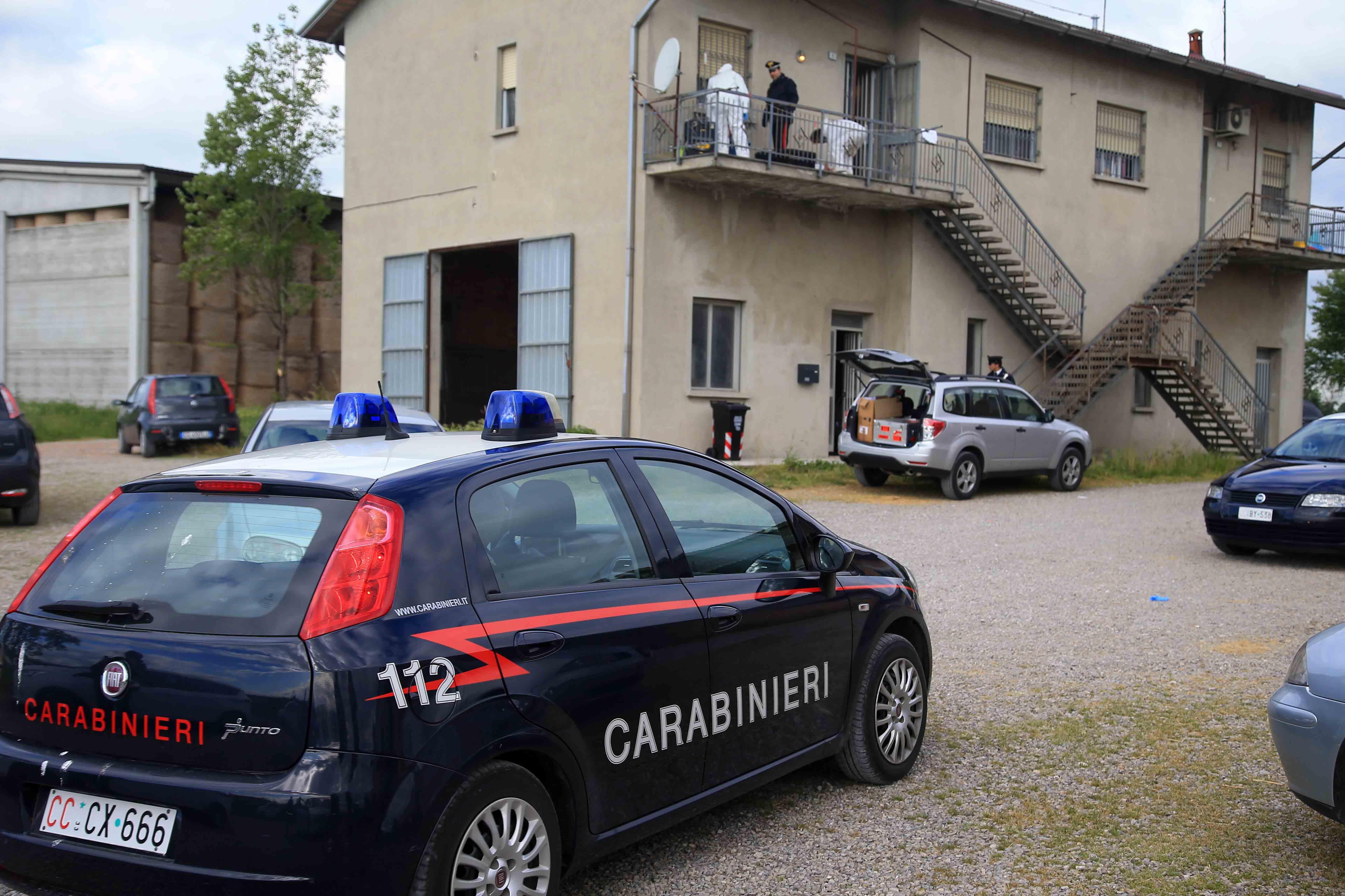 La casa in cui si è consumato l'omicidio