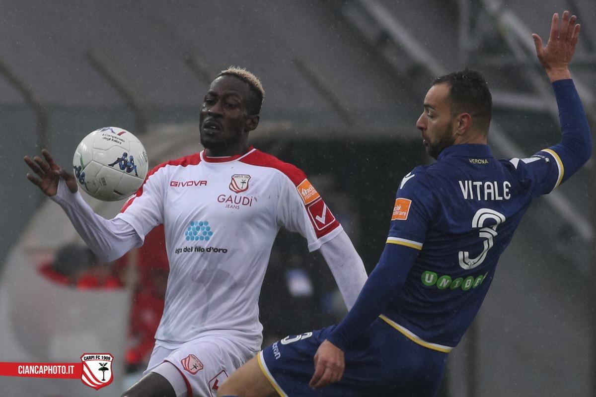 Carpi, ancora un pari in casa: col Verona è 1-1