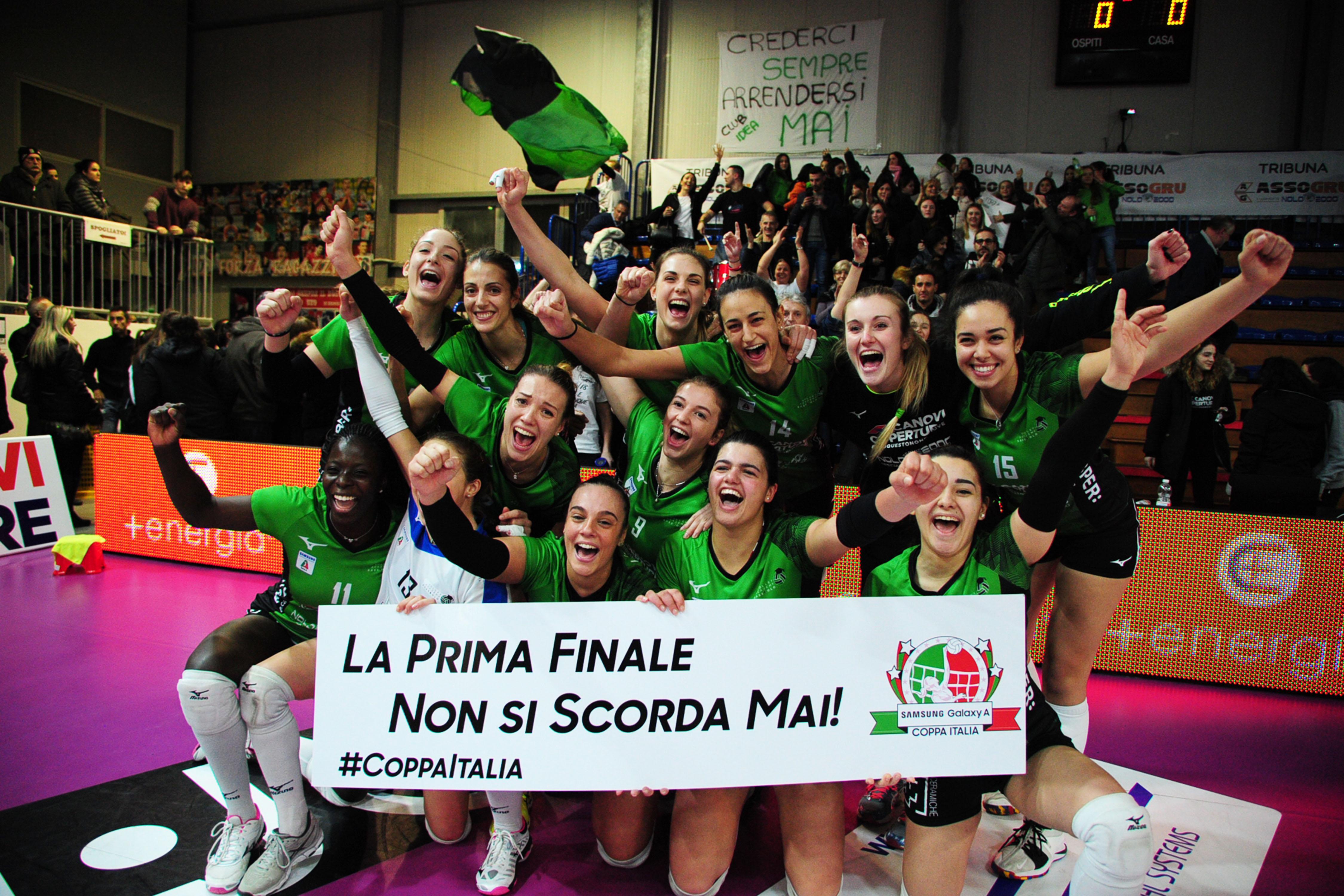 Volley A2, impresa della Canovi Sassuolo: la Coppa Italia è sua!