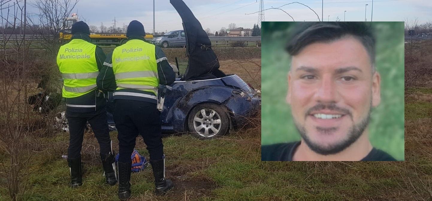 Modena. Auto fuori strada sulla complanare Einaudi:  morto Giacomo Montella