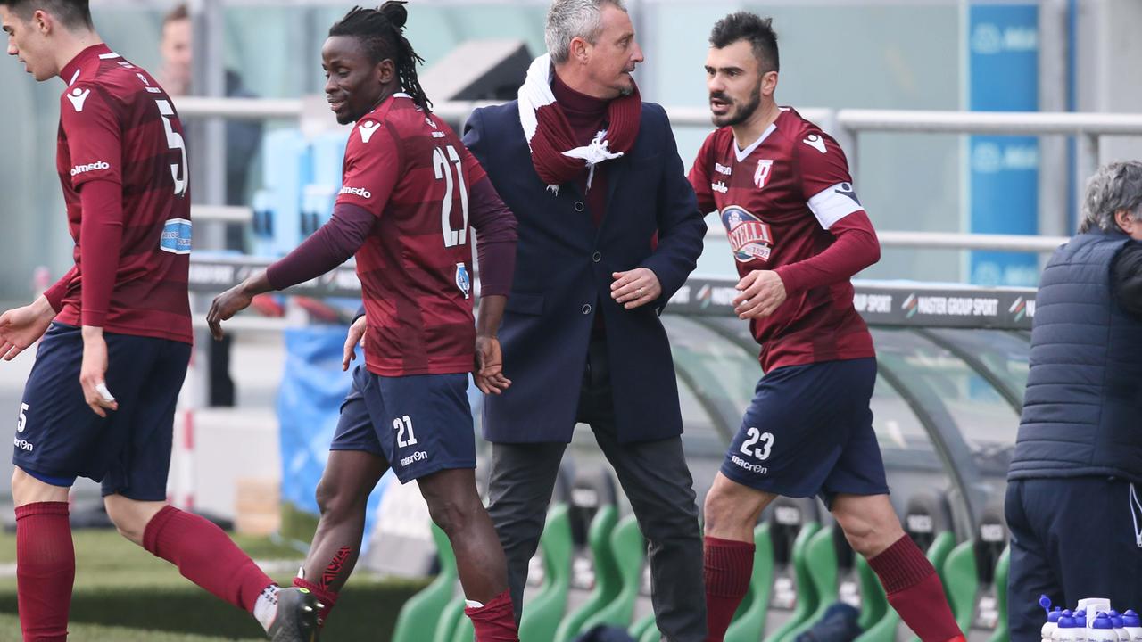Reggiana, il dg Russo: «Mister in discussione? La squadra è con lui»