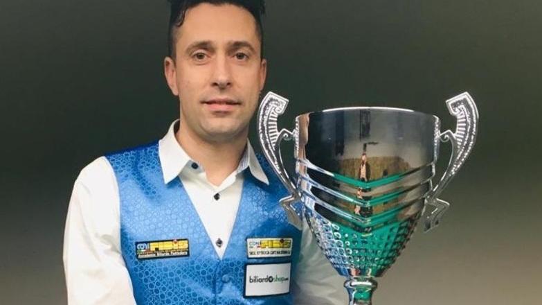 Andrea, il re della stecca ad un passo dall’ingresso nell’Olimpo del biliardo