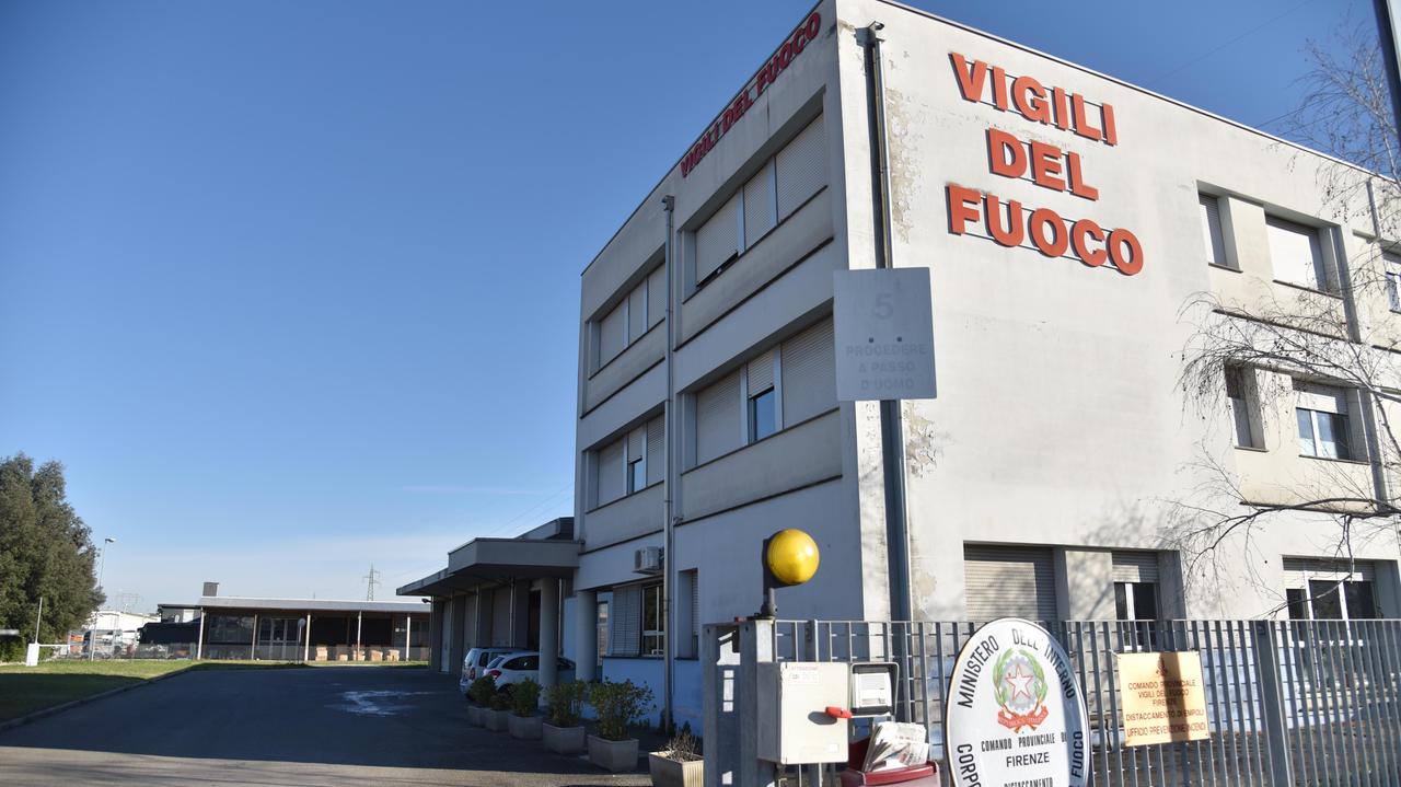 La sede dei vigili del fuoco a Empoli