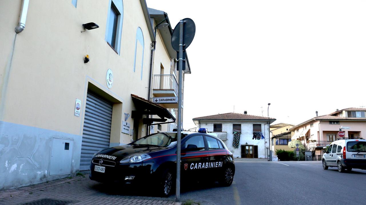 La stazione Carabinieri di Ponte Buggianese (Foto Nucci)