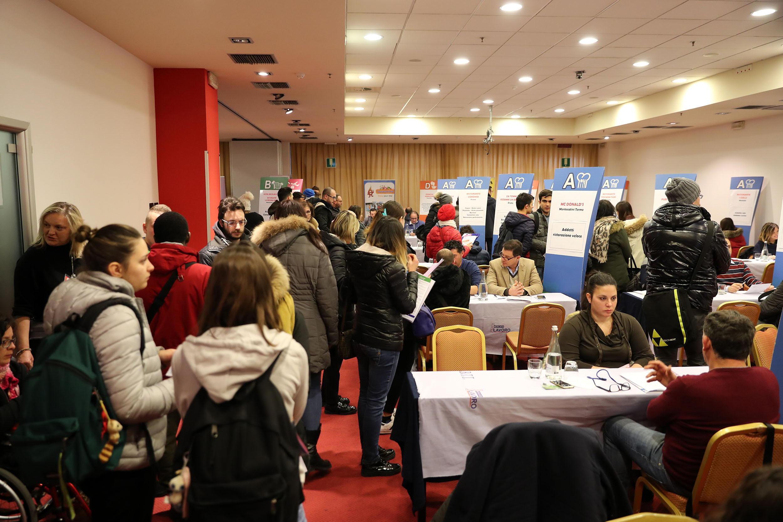 La borsa mercato dell’anno scorso al Tuscany Inn (Foto Nucci)