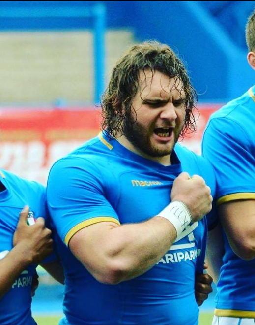 Alongi parte titolare nella nazionale under 20 di rugby 