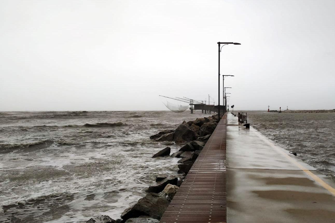 Allerta meteo per il vento sulla costa