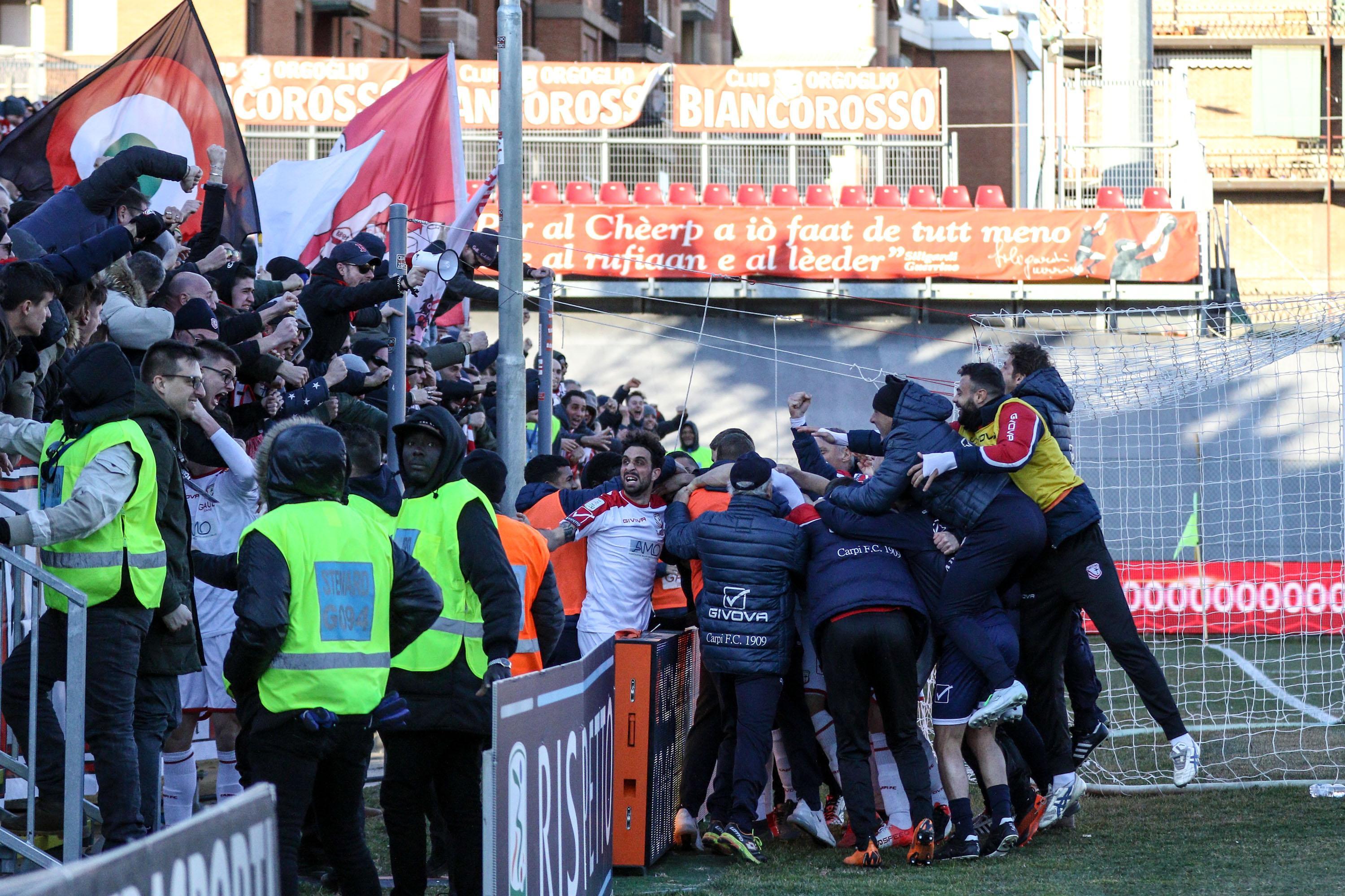 Carpi, miracolo al Cabassi: incredibile rimonta e vittoria