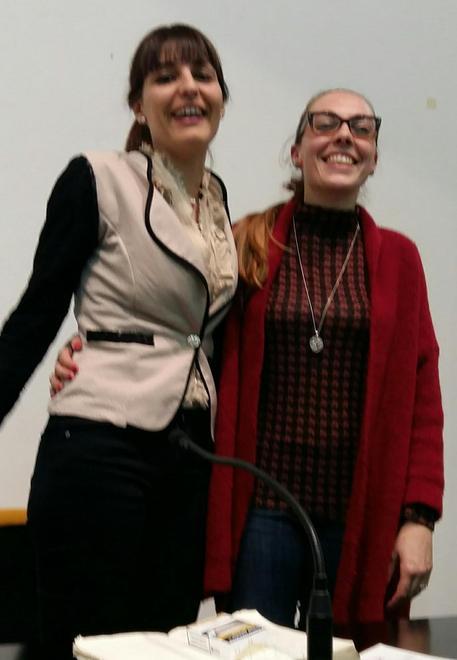 Da sinistra le due candidate Viola Ferroni e Alberta Ticciati