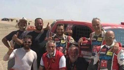 Il team del rally massarosese è terzo alla Dakar