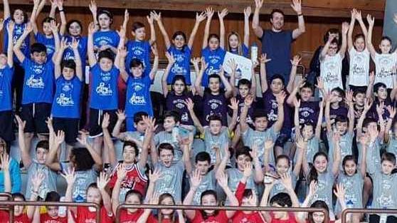 200 bambini al Bonati con Ganeto e Campbell