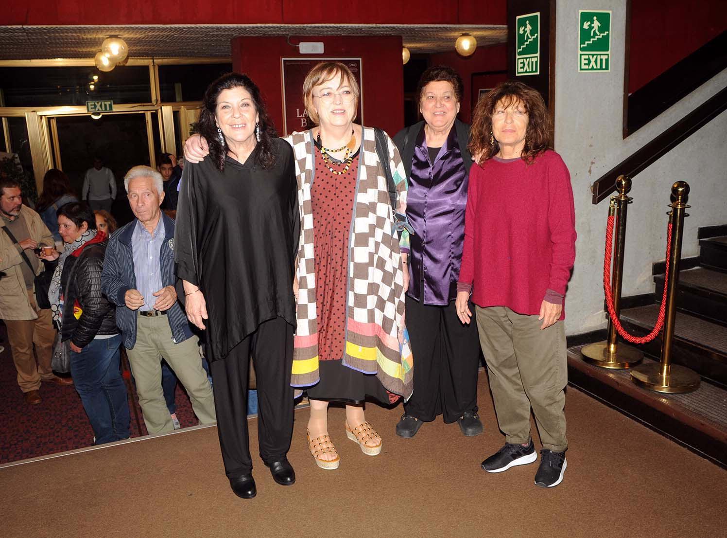 Da sinistra Rossella Canaccini, Daniela Santerini, Viviana Tacchella e la regista Wilma Labate