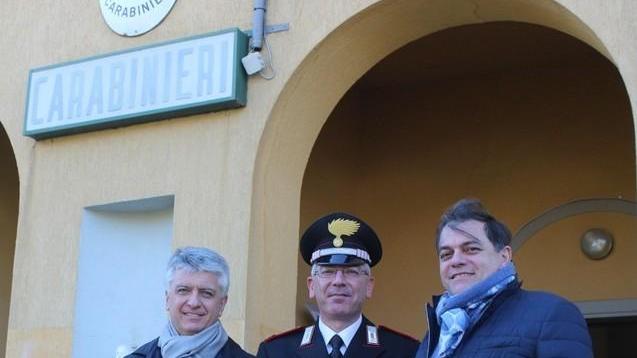 Benvenuto del sindaco al comandante Del Vecchio
