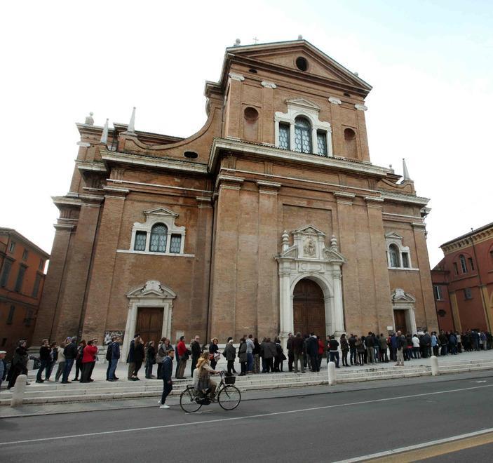 La basilica della Madonna della Ghiara, in corso Garibaldi