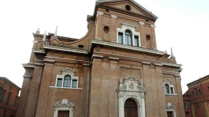 La basilica della Madonna della Ghiara, in corso Garibaldi