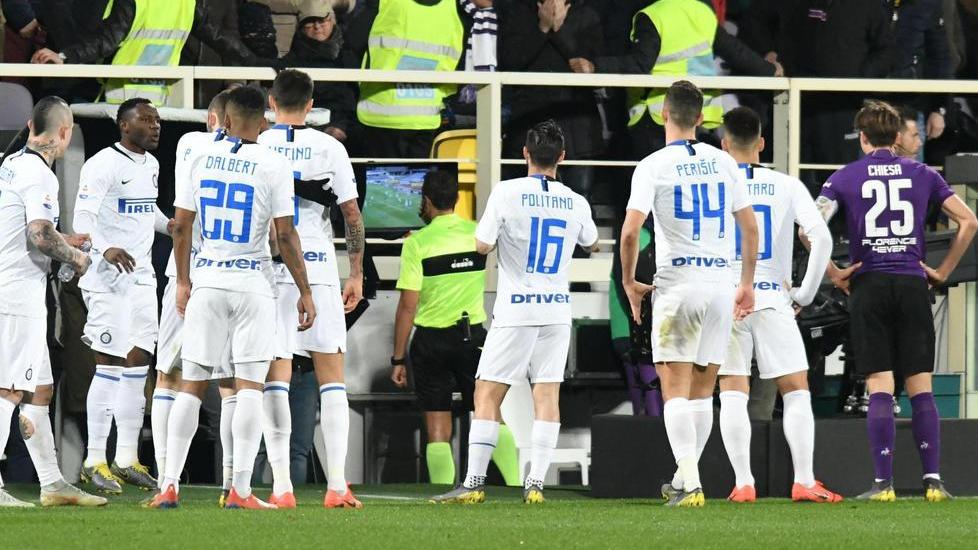Il Var della discordia: la Fiorentina mette un freno all’Inter