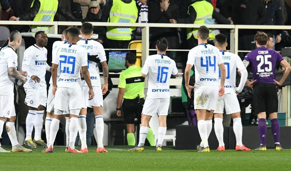 Il Var della discordia: la Fiorentina mette un freno all’Inter 