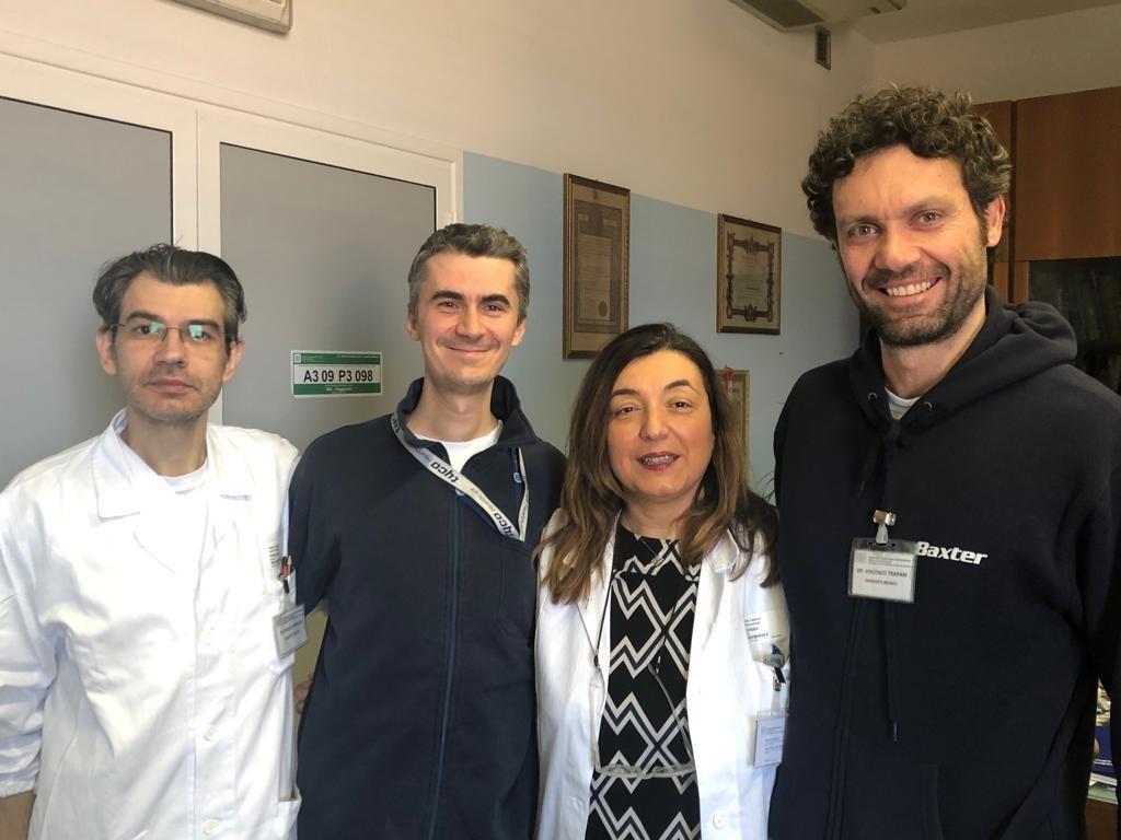 Modena. Ricostruzione robotica di parte addominale, intervento a Baggiovara