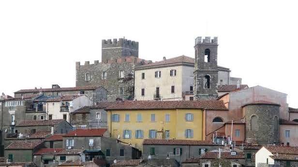 L'abitato di Manciano